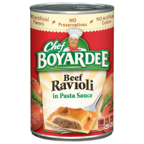 Chef Boyardee Beef Ravioli