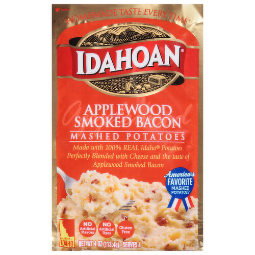 Idahoan Mashed Potatoes, Applewood Smoked Bacon