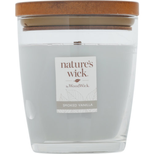 WoodWick® Nature's Wick® Smoked Vanilla Jar Candle, 1 ct - Gerbes Super  Markets