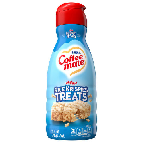 Coffee-Mate Creamer, Non-Dairy, Rice Krispies Treats