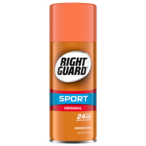 Right Guard Sport Deodorant Aerosol, Original