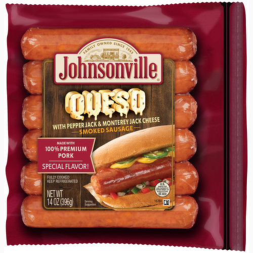 Johnsonville Queso Smoked Sausage