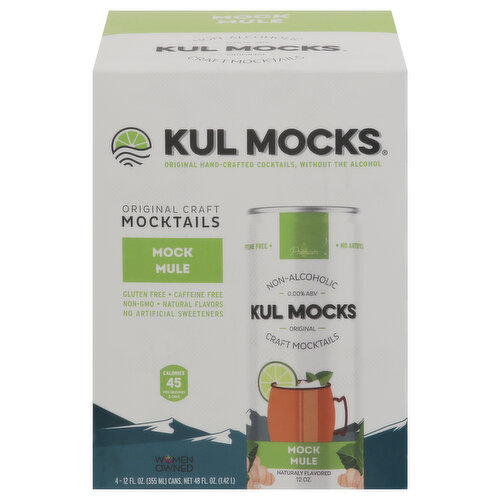 Kul Mocks Mocktails, Mock Mule, Original Craft