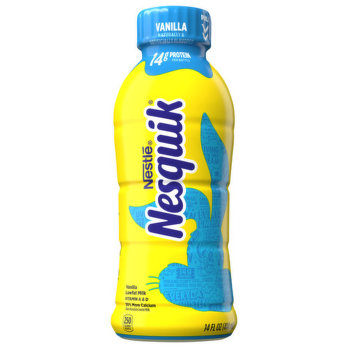 Nesquik Vanilla Lowfat Milk