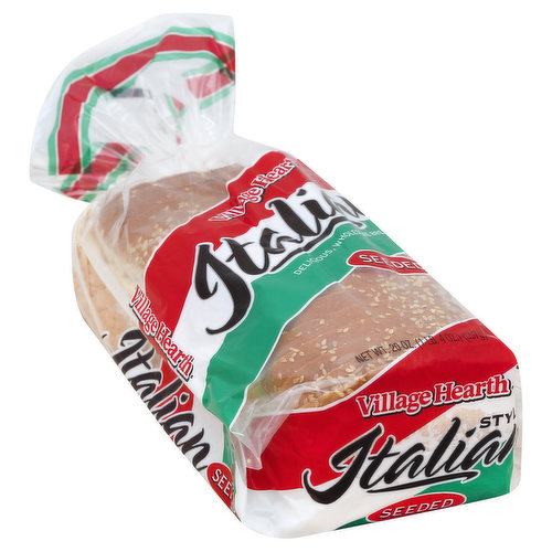 Village Hearth Bread, Italian Style, Seeded