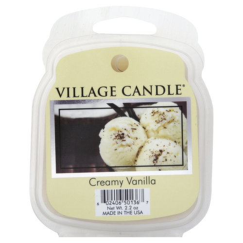 Village Candle Wax Melt, Creamy Vanilla