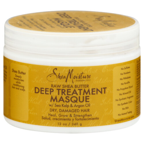 Shea Moisture Deep Treatment Masque, Raw Shea Butter