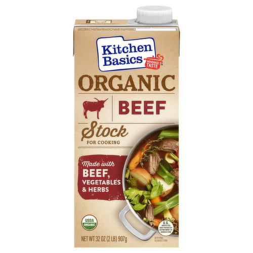 Kitchen Basics Stock, Organic, Beef