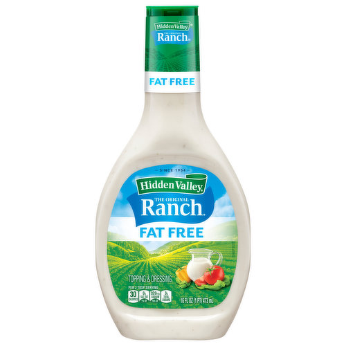 Hidden Valley The Original Ranch Topping & Dressing, Fat Free