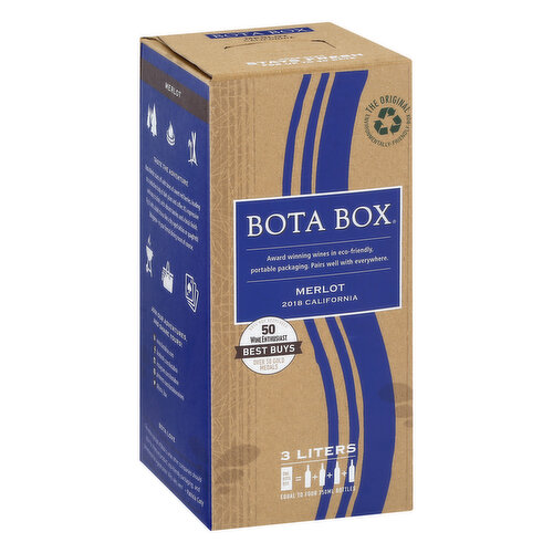 Bota Box Merlot, California, 2018