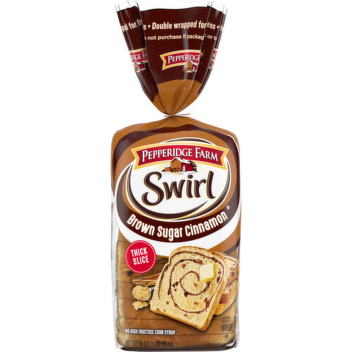 Pepperidge Farm® Swirl Brown Sugar Cinnamon Swirl Bread