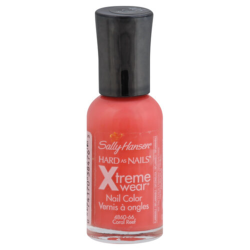 Sally Hansen Hard As Nails Xtreme Wear Nail Color, Coral Reef 405