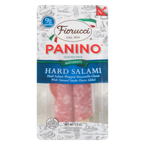 Fiorucci Panino Hard Salami, Antipasti