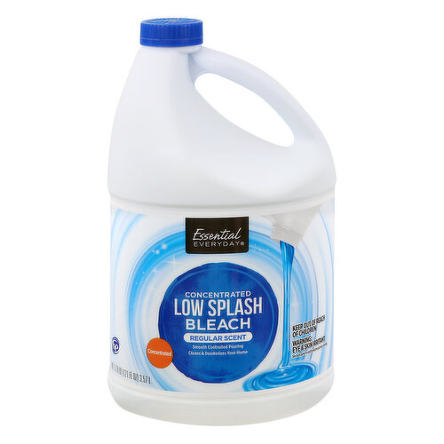 Essential Everyday Bleach, Low Splash, Regular Scent, Concentrated