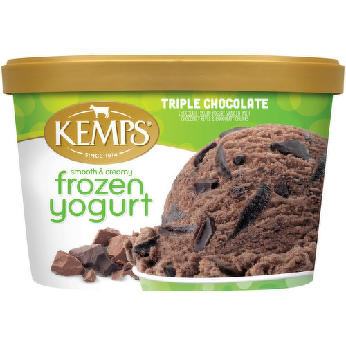 Kemps Triple Chocolate Frozen Yogurt