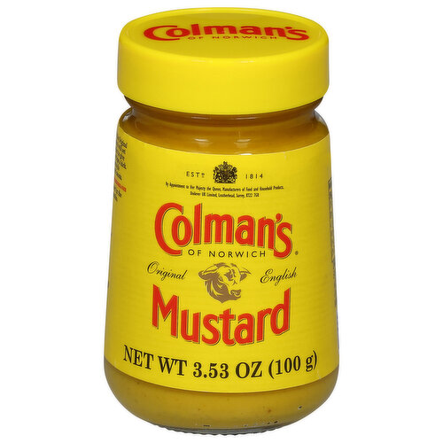 Colman's Mustard, Original English