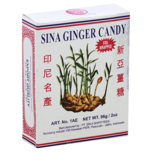 Sina Ginger Candy Candy, Sina Ginger