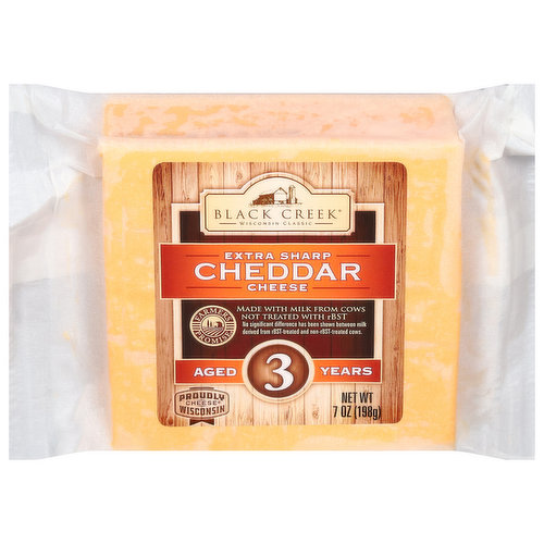 Black Creek Cheese, Extra Sharp Cheddar