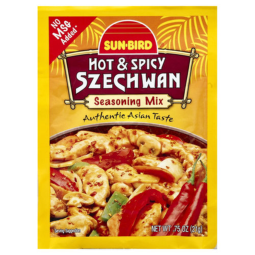 Sun Bird Seasoning Mix, Hot & Spicy Szechwan