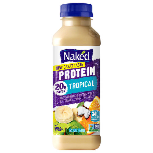 Naked Juice, Protein, Tropical