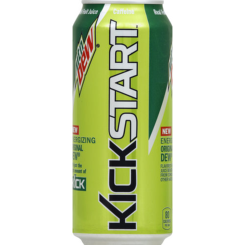 Energizing Original - No Sugar, Mountain Dew Kickstart,   Product Review + Ordering