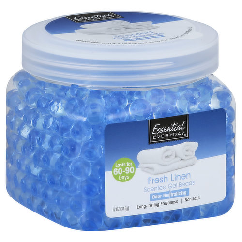 Essential Everyday Gel Beads, Scented, Fresh Linen
