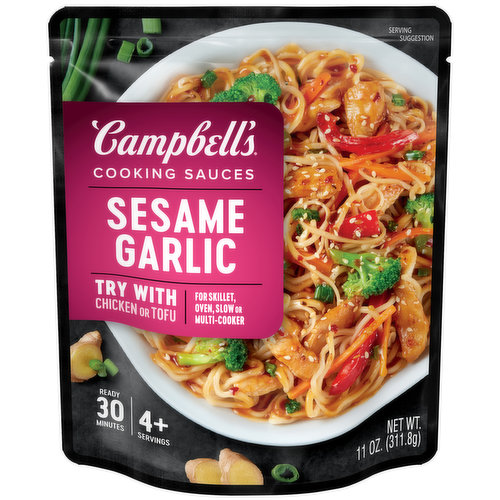 Campbell's® Cooking Sauces Sesame Garlic Sauce