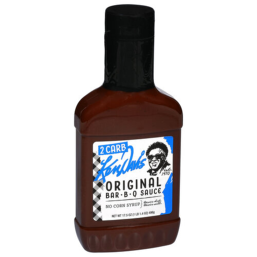 Ken Davis 2 Carb Original Bar-B-Q Sauce