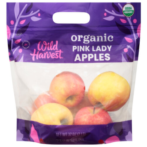 Organic Pink Lady Apples 3lb Bag