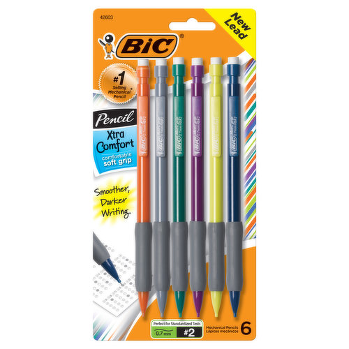 BiC Mechanical Pencils, No. 2 (0.7mm), Xtra Comfort