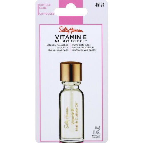 Sally Hansen Nail & Cuticle Oil, Vitamin E