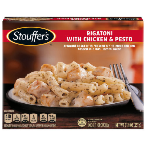 Stouffer's Rigatoni, with Chicken & Pesto