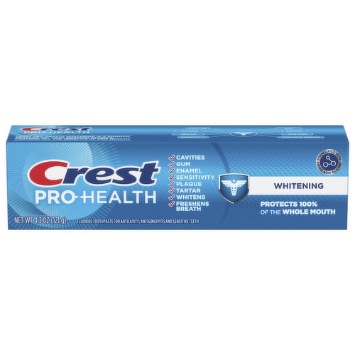 Crest Pro-Health Toothpaste, Whitening