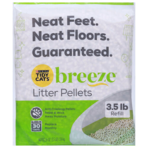 Purina Litter Pellets, Tidy Cats, Breeze