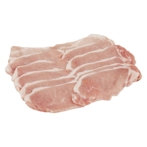 All Natural Thin Pork Loin Chops