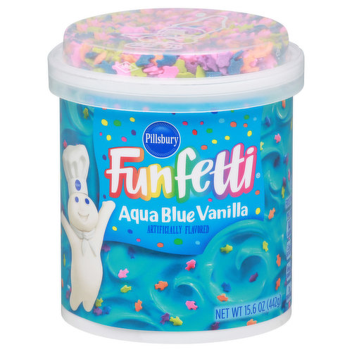 Pillsbury Frosting, Aqua Blue Vanilla