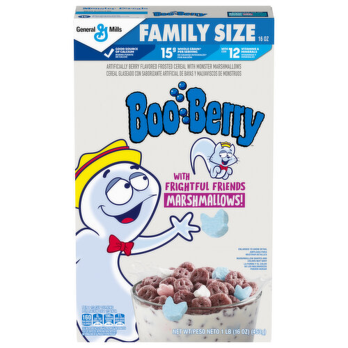 Boo Berry Cereal, Family Size