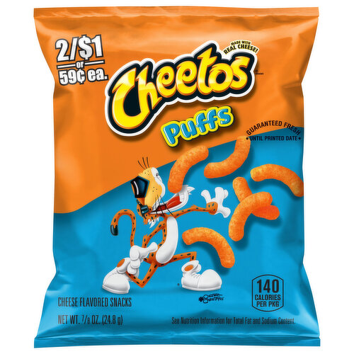 Cheetos Cheese Flavored Snacks, Puffs