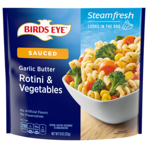 Birds Eye Steamfresh Rotini and Vegetables Frozen Side
