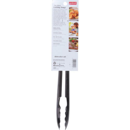 Deep-Fry Locking Tongs - GoodCook