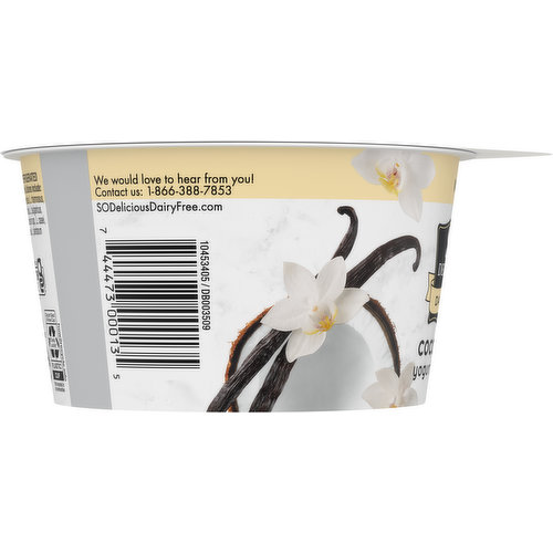 So Delicious Yogurt Alternative, Coconutmilk, Vanilla - 5.3 oz