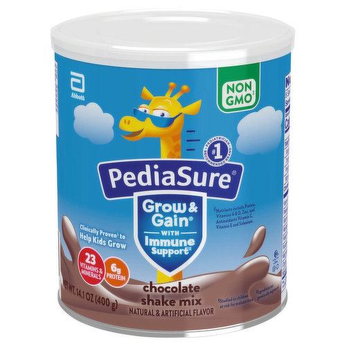 PediaSure Chocolate Shake Nutritional Drink 6/Pack(Pack of 4)