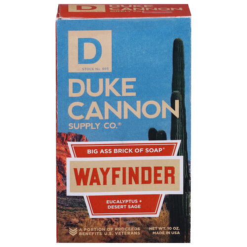 Duke Cannon Supply Co. Soap, Eucalyptus + Desert Sage