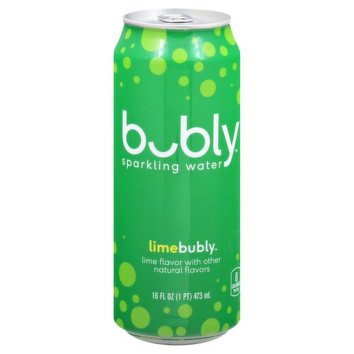 BUBLY Sparkling Water, Lime