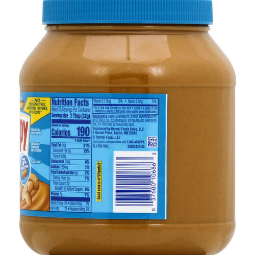 No Sugar Added Peanut Butter Varieties & Prices