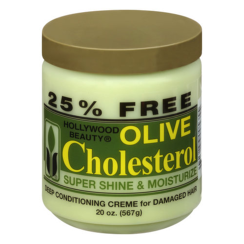 Hollywood Beauty Deep Conditioning Creme, Olive Cholesterol