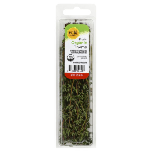 USDA organic. Certified organic by Ecocert.