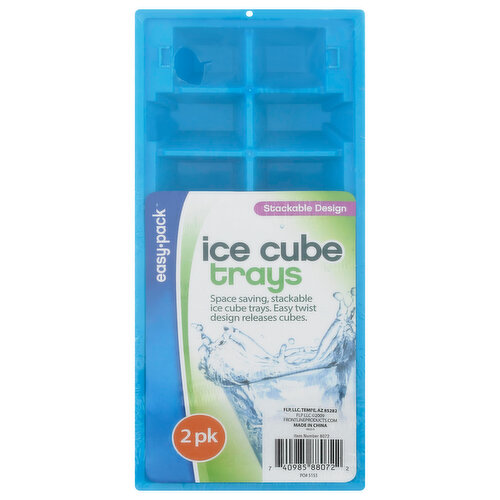 EZ ICE CUBE TRAY 2PK 