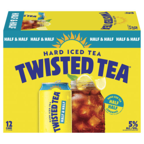 Twisted Tea Hard Iced Tea, Half & Half