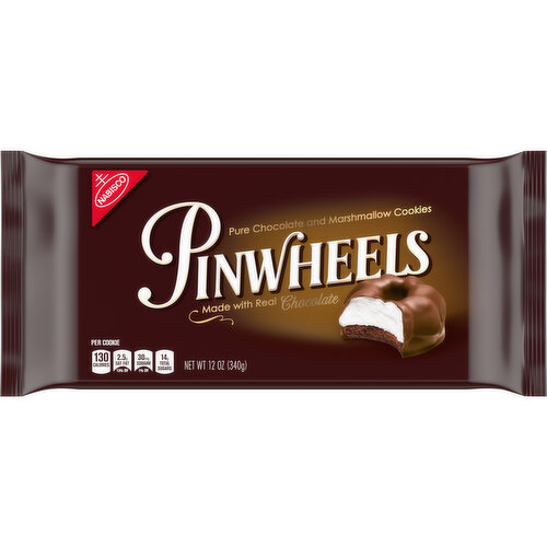 PINWHEELS Pure Chocolate & Marshmallow Cookies